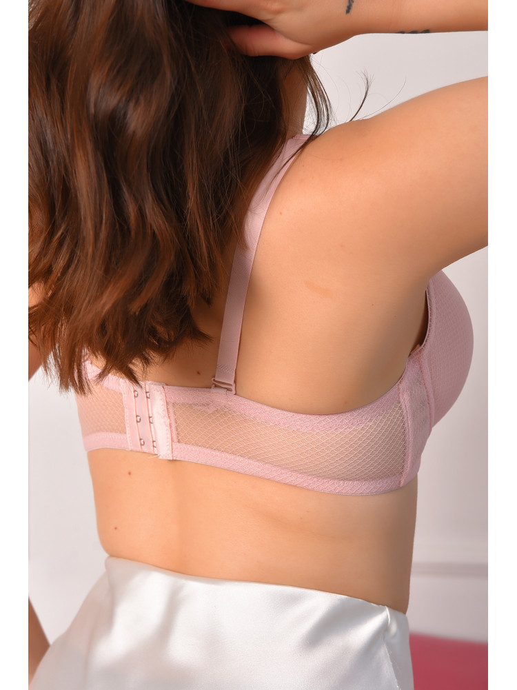 Бюстгальтер жіночий рожевого кольору чашка D 25373 208683C
