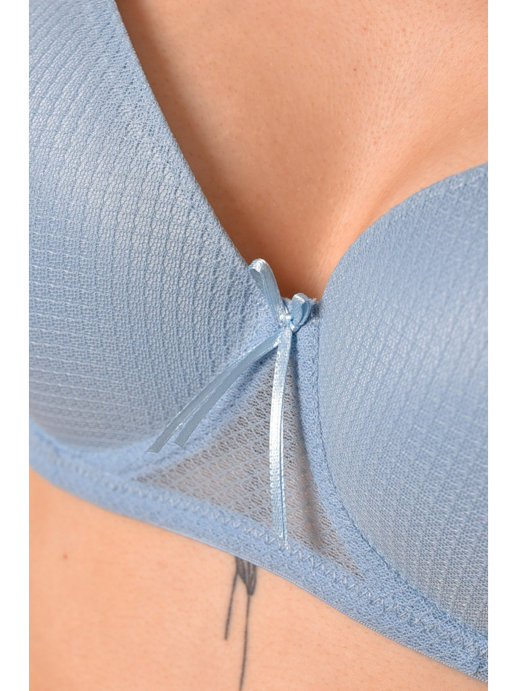 Бюстгальтер жіночий бірюзового кольору чашка D 25373 208684C