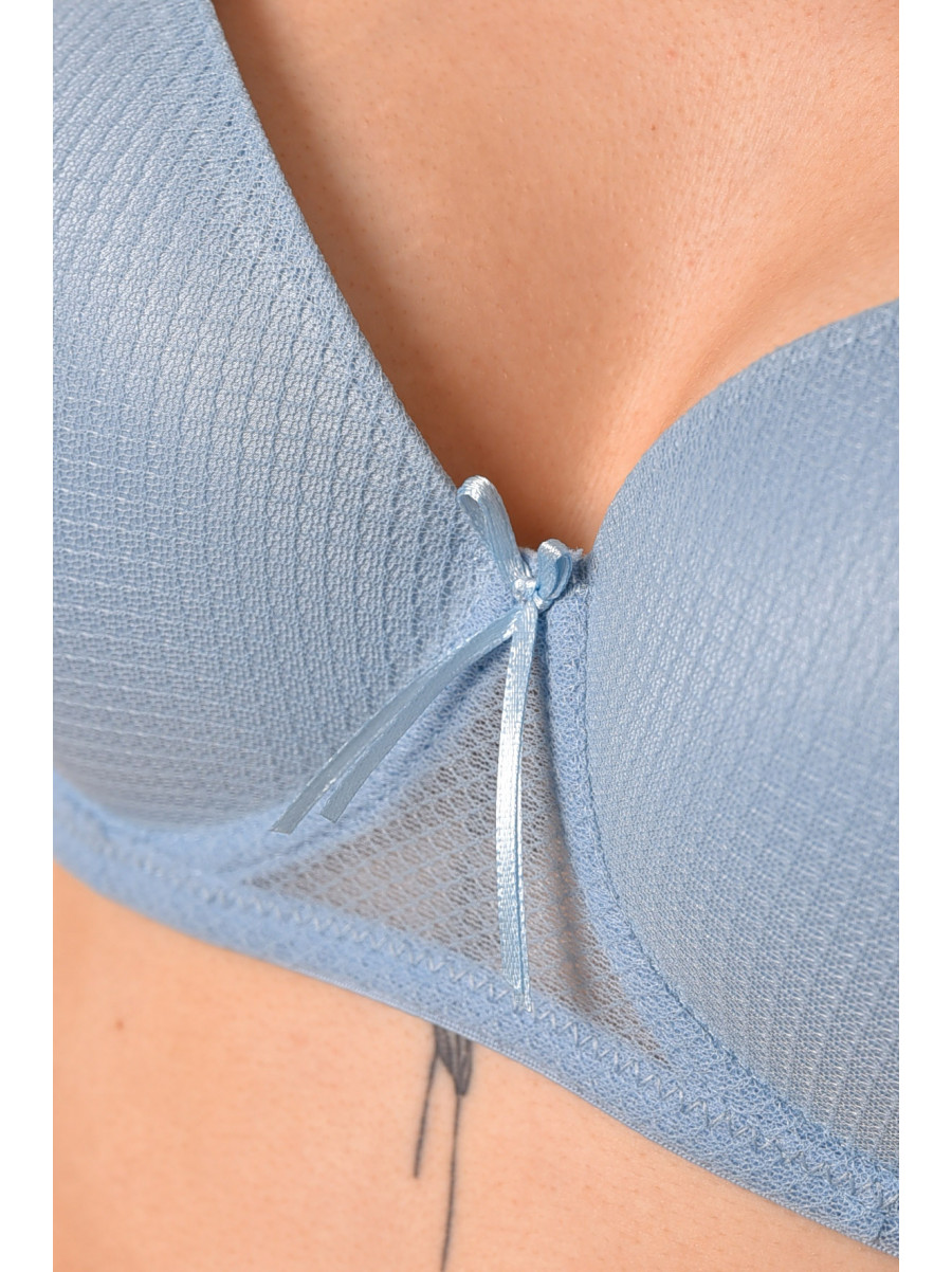 Бюстгальтер жіночий бірюзового кольору чашка D 25373 208684C