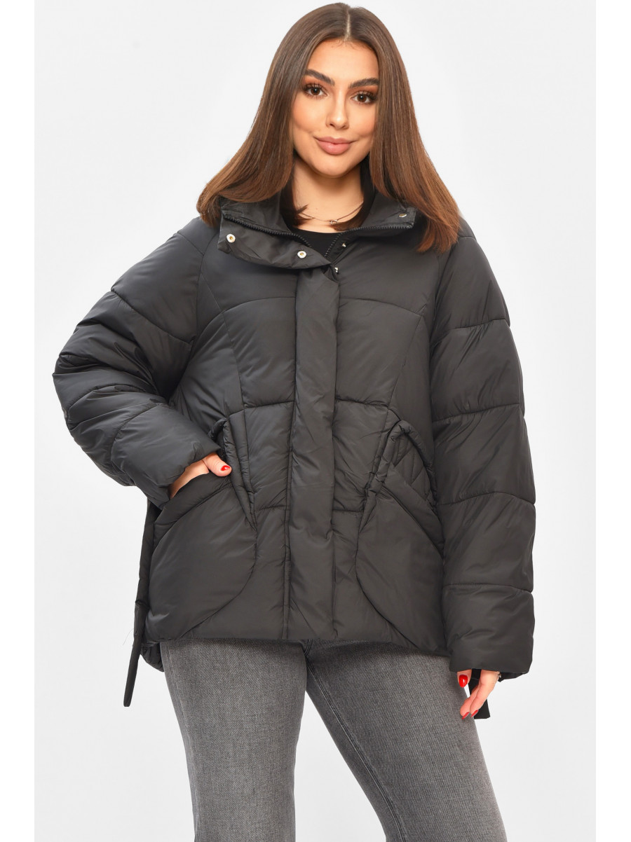 Куртка жіноча чорного кольору 9623 208712C