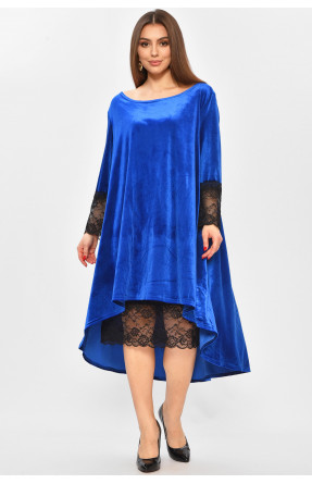 Сукня жіноча однотонна темно-синього кольору 8213 208733C Сукня жіноча однотонна темно-синього кольору 8213 208733C