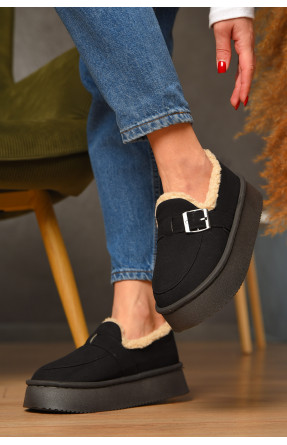 Уггі жіночі на хутрі чорного кольору GP18А 208741C Уггі жіночі на хутрі чорного кольору GP18А 208741C