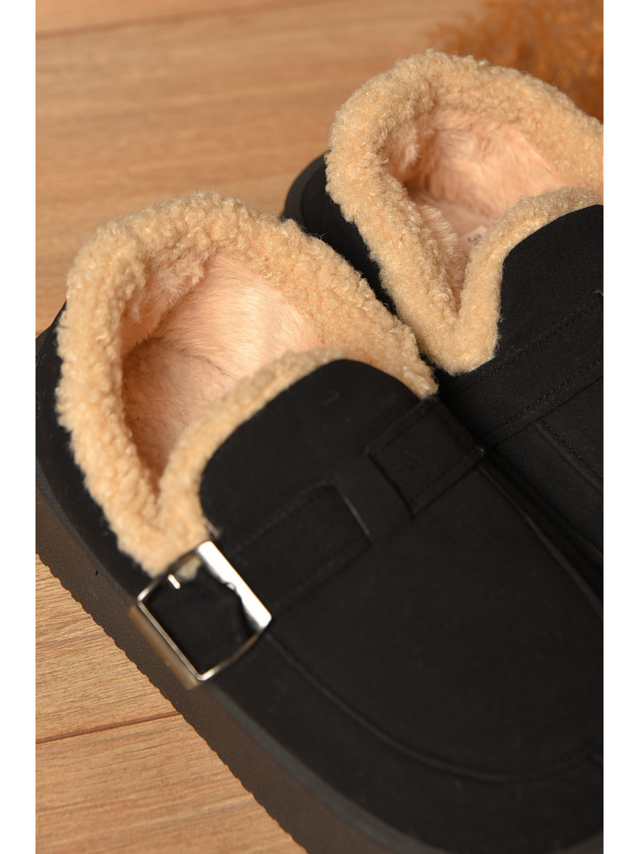 Угги женские на меху черного цвета GP18А 208741C