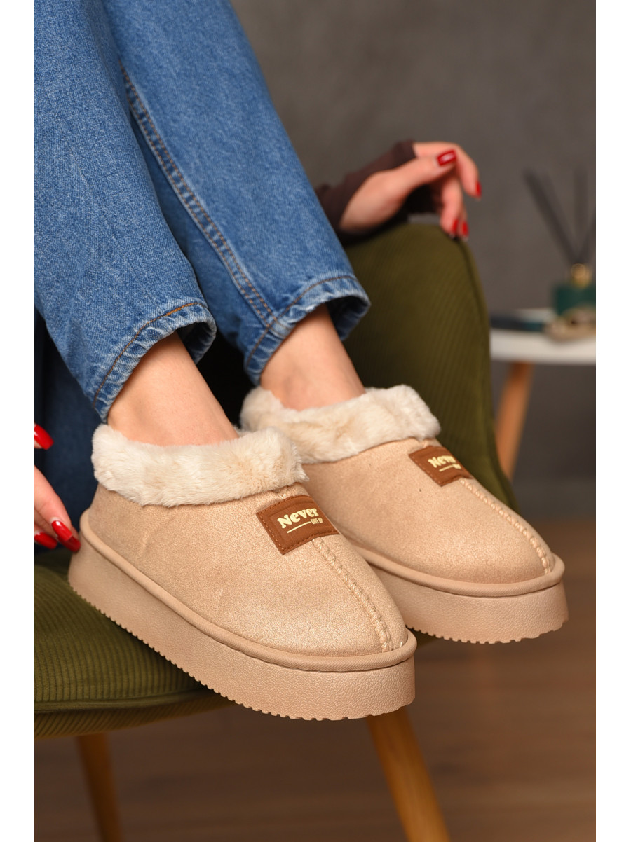 Угги женские на меху бежевого цвета GP22В 208747C