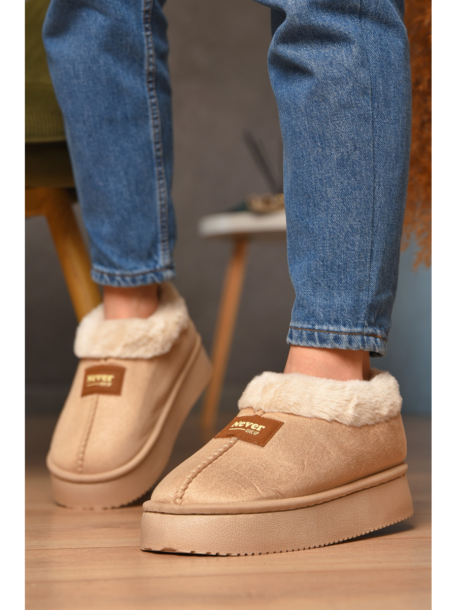 Угги женские на меху бежевого цвета GP22В 208747C