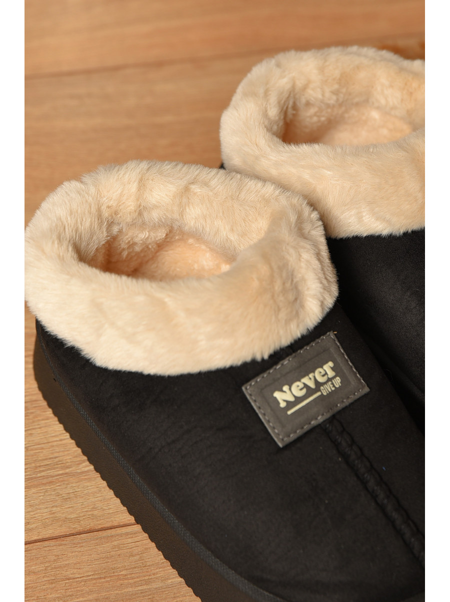 Угги женские на меху черного цвета GP22А 208750C