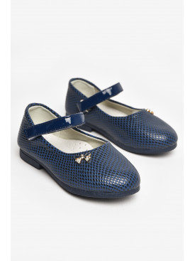 Туфли для девочки темно-синего цвета 788-7 208766C Туфли для девочки темно-синего цвета 788-7 208766C