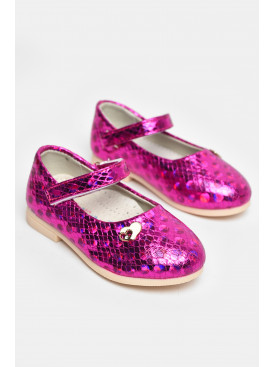 Туфли для девочки темно-розового цвета 786-5 208768C Туфли для девочки темно-розового цвета 786-5 208768C
