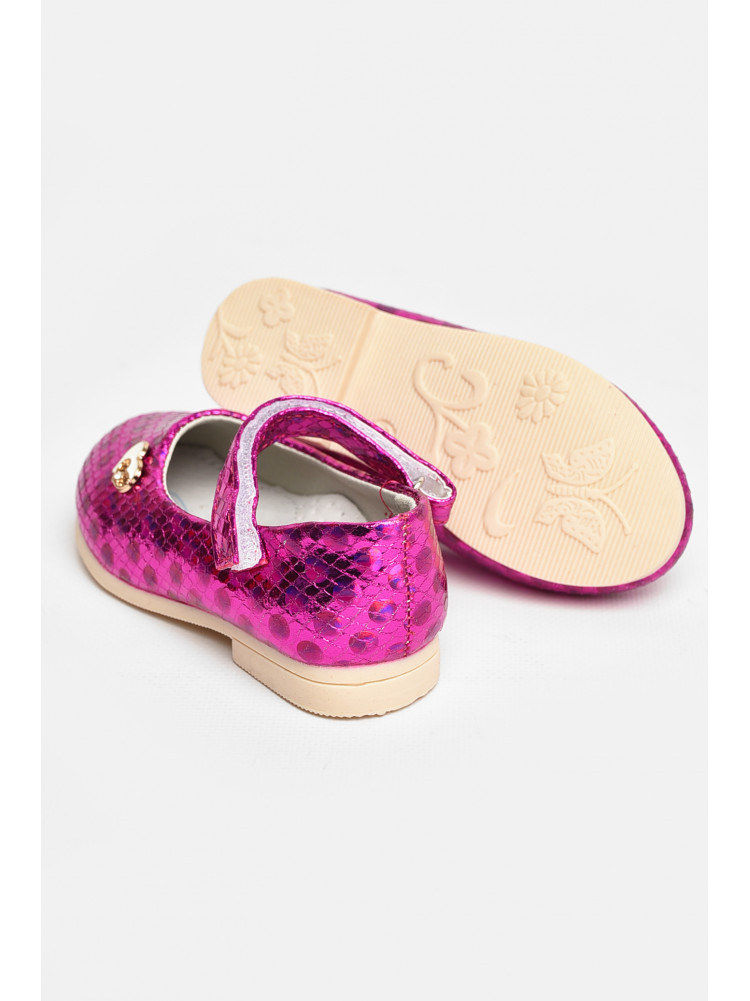 Туфли для девочки темно-розового цвета 786-5 208768C