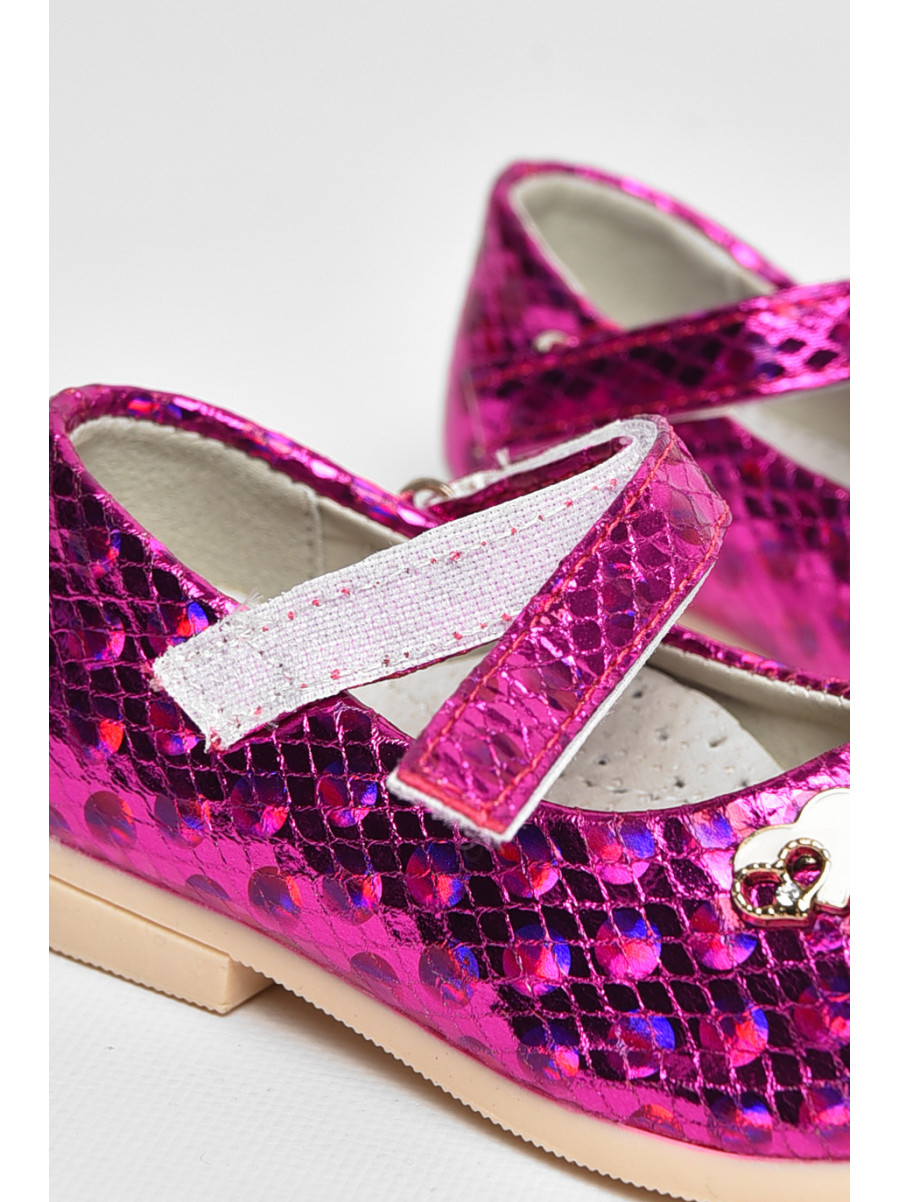 Туфли для девочки темно-розового цвета 786-5 208768C