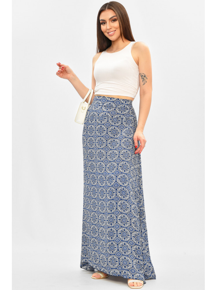 Юбка женская белого цвета с принтом 8124 208781C