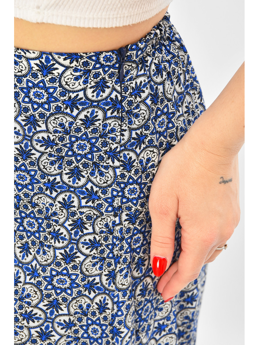 Юбка женская белого цвета с принтом 8124 208781C