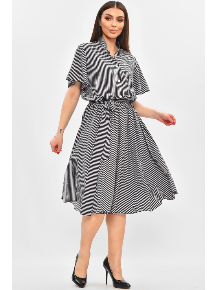 Платье женское белого цвета с принтом 8371 208799C