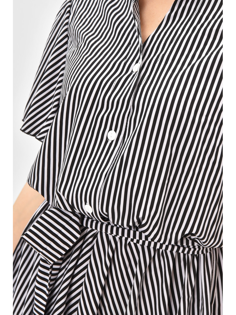 Платье женское белого цвета с принтом 8371 208799C