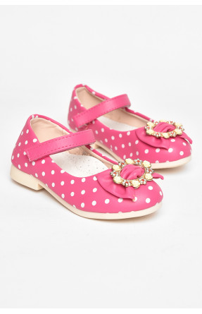 Туфли для девочки темно-розового цвета 662-5 208808C