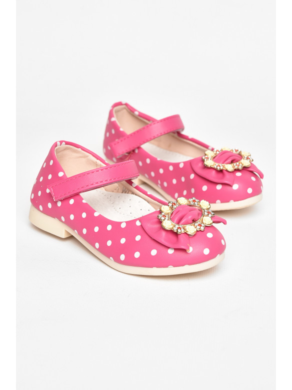 Туфли для девочки темно-розового цвета 662-5 208808C