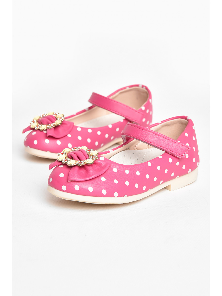 Туфли для девочки темно-розового цвета 662-5 208808C