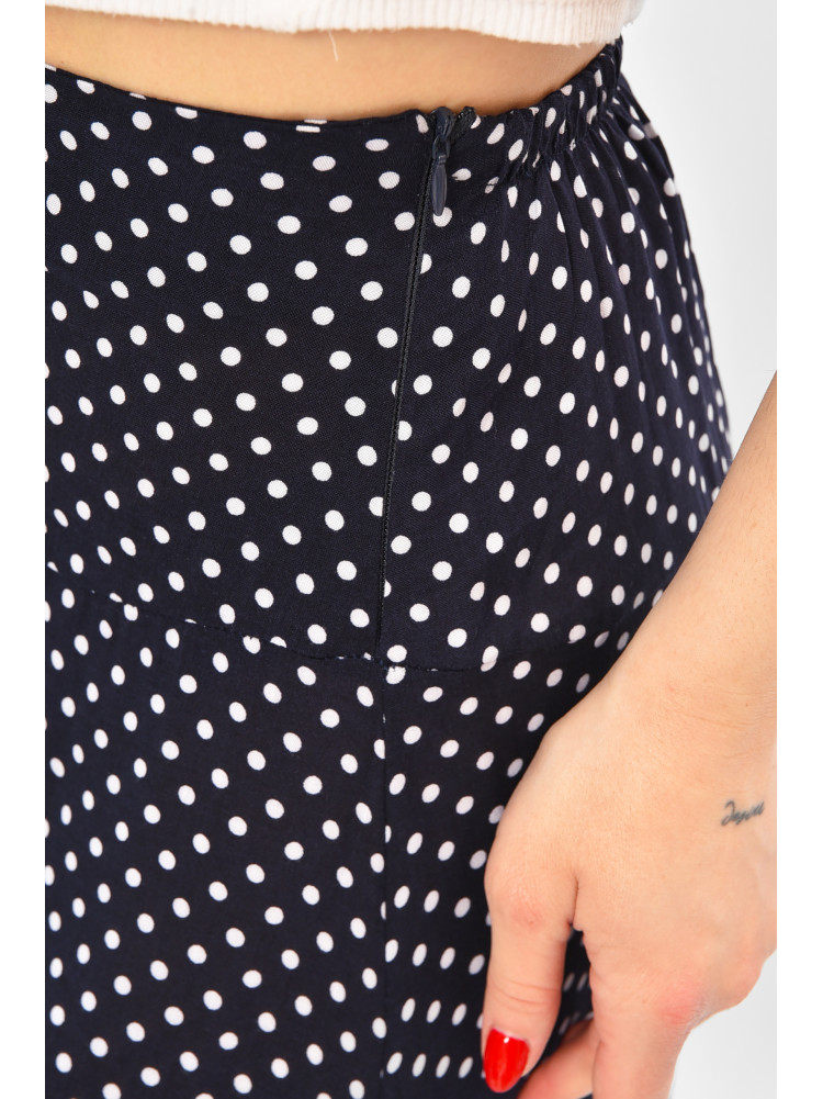 Юбка женская тёмно-синего цвета с принтом 8124 208811C