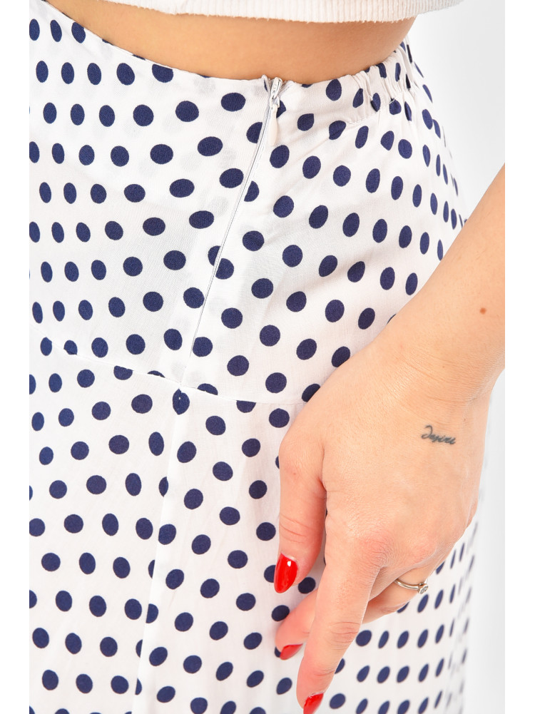 Юбка женская белого цвета с принтом 8124 208812C