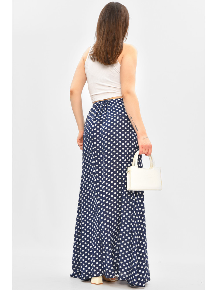 Юбка женская тёмно-синего цвета с принтом 8124 208813C