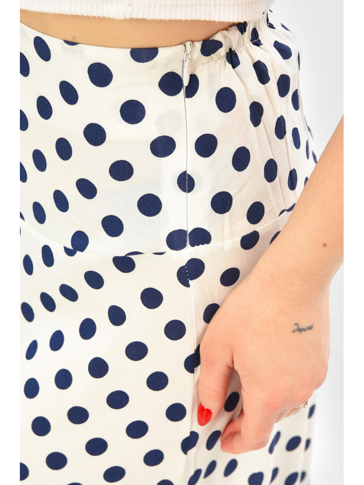 Юбка женская белого цвета с принтом 8124 208814C