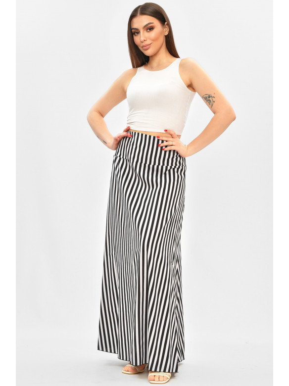 Юбка женская белого цвета с принтом 8124 208815C