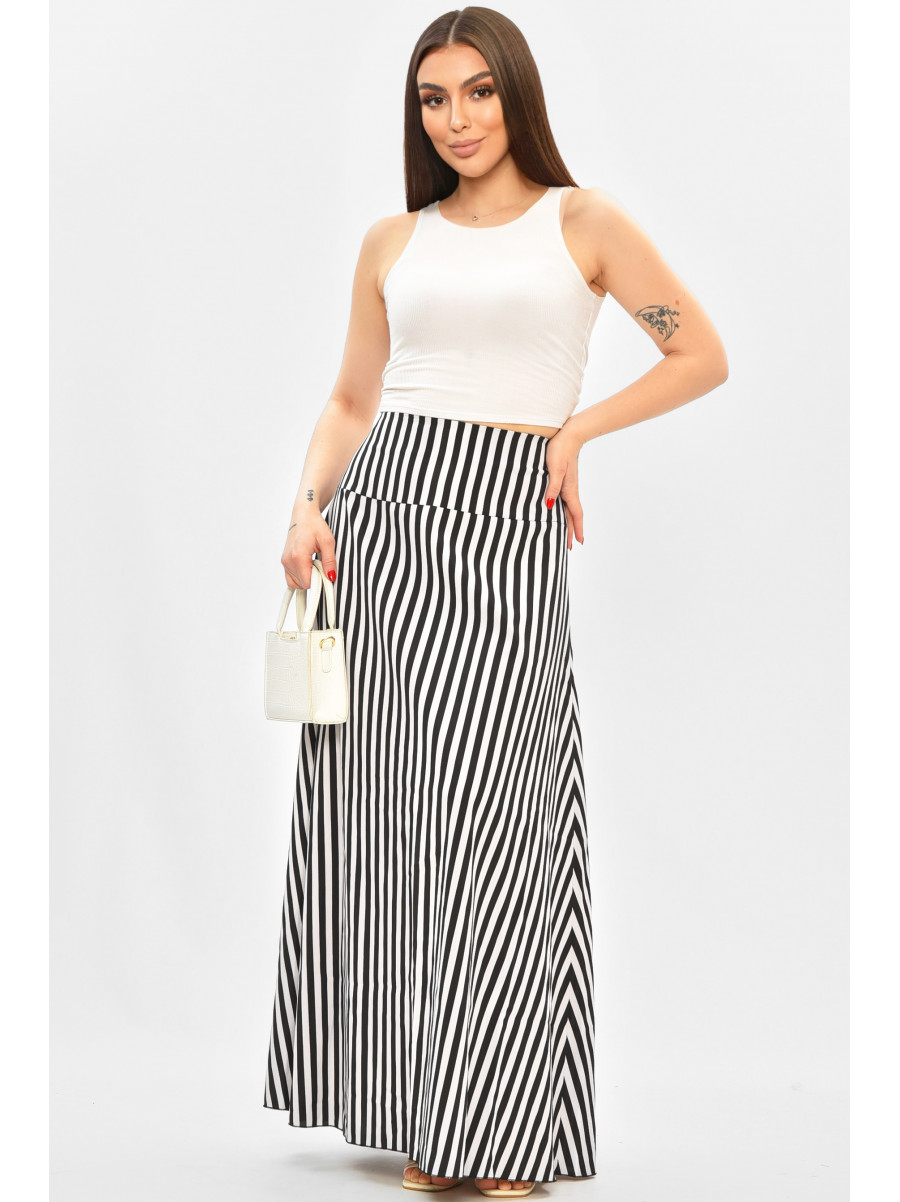 Юбка женская белого цвета с принтом 8124 208817C