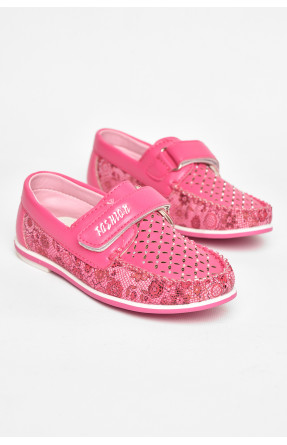 Туфли для девочки темно-розового цвета 8006-5 208820C