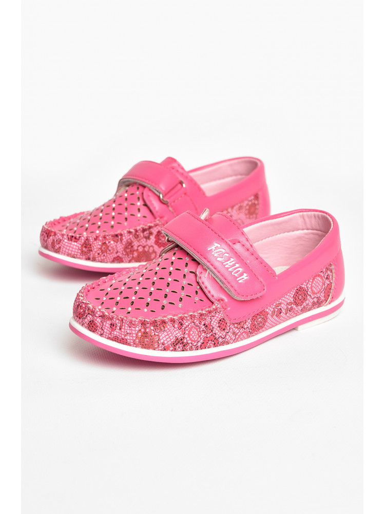 Туфли для девочки темно-розового цвета 8006-5 208820C