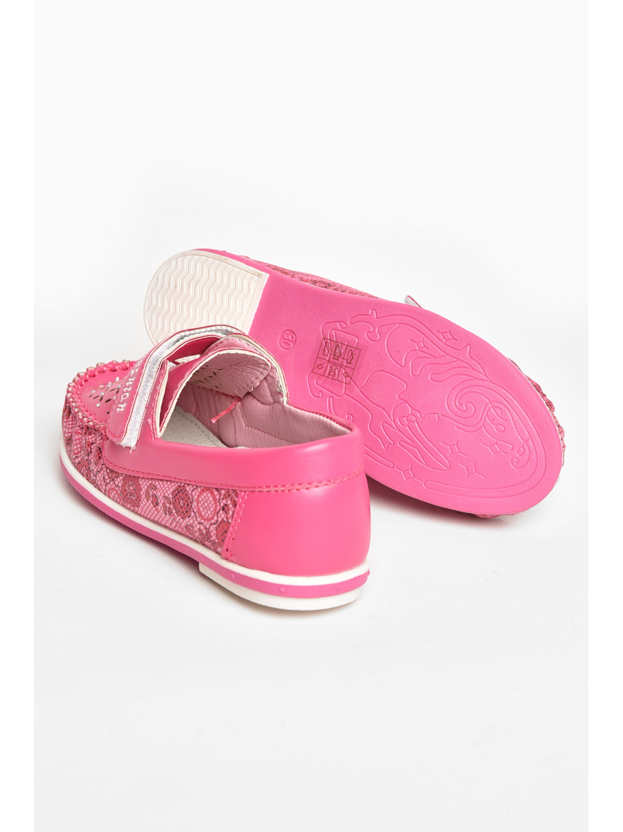 Туфли для девочки темно-розового цвета 8006-5 208820C