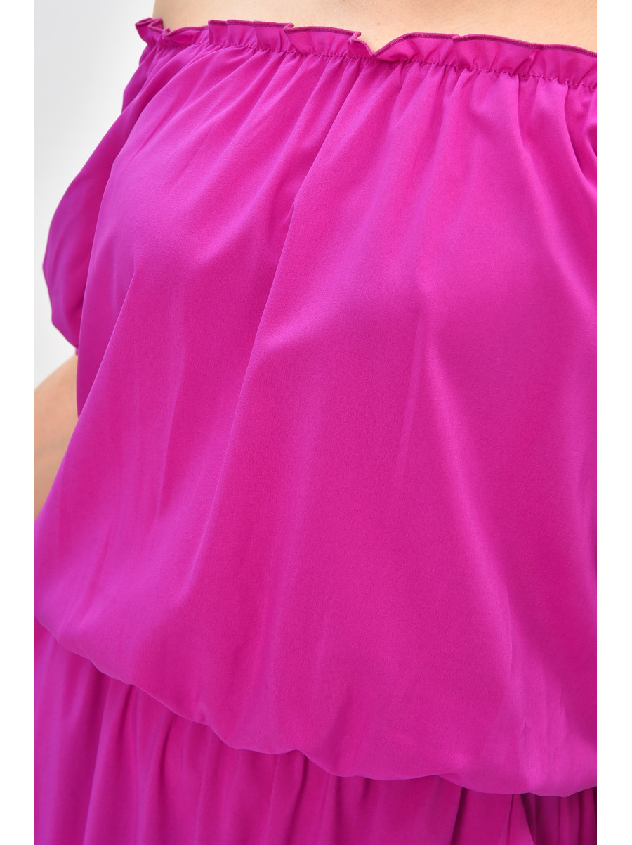 Платье женское полубатальное фиолетового цвета 8181 208824C