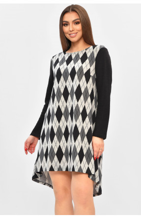 Туника женская черного цвета с принтом 8085 208827C Туника женская черного цвета с принтом 8085 208827C