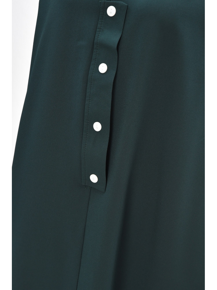 Платье женское полубатальное зеленого цвета 8252 208832C