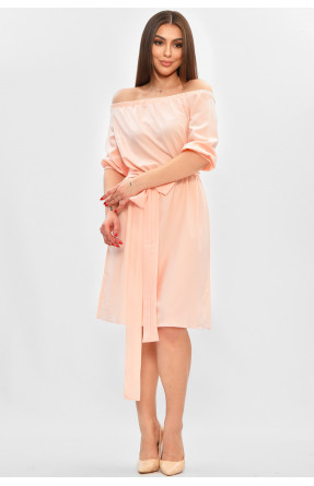 Платье женское однотонное розового цвета 8310 208837C Платье женское однотонное розового цвета 8310 208837C