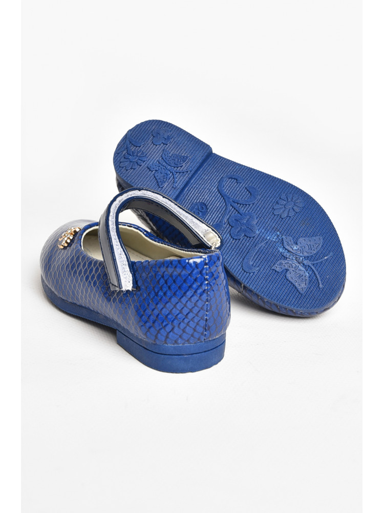 Туфли для девочки темно-синего цвета 789-7 208841C