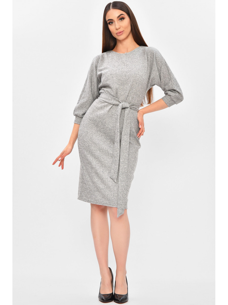Платье женское серого цвета 217 208858C