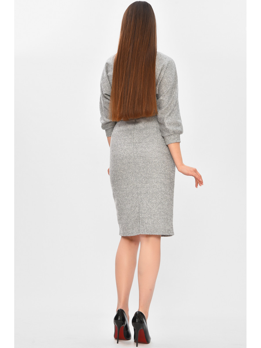 Платье женское серого цвета 217 208858C