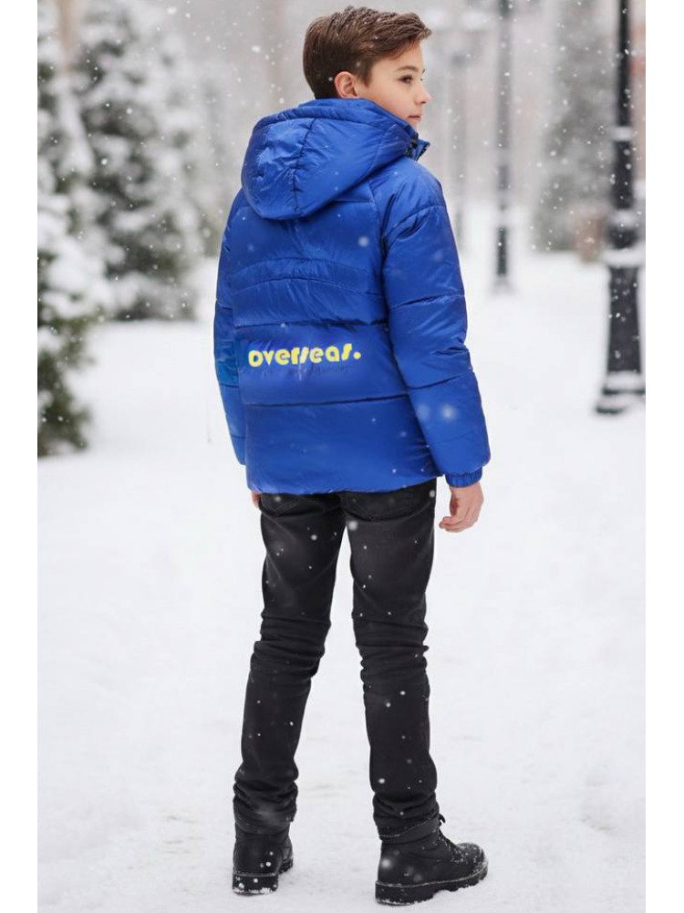 Куртка дитяча демісезонна синього кольору 2022-18 208860C
