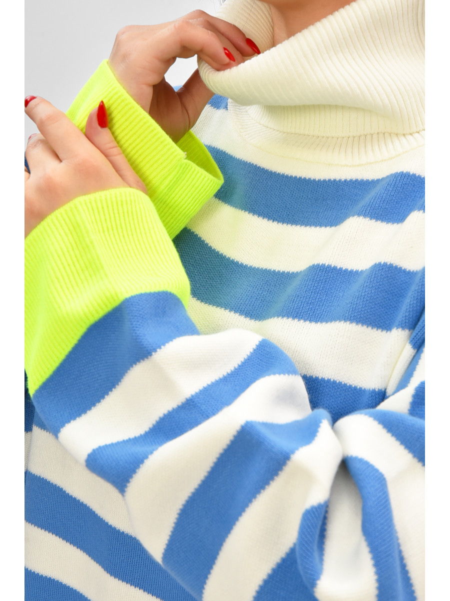 Кофта женская белого цвета с принтом 208864C