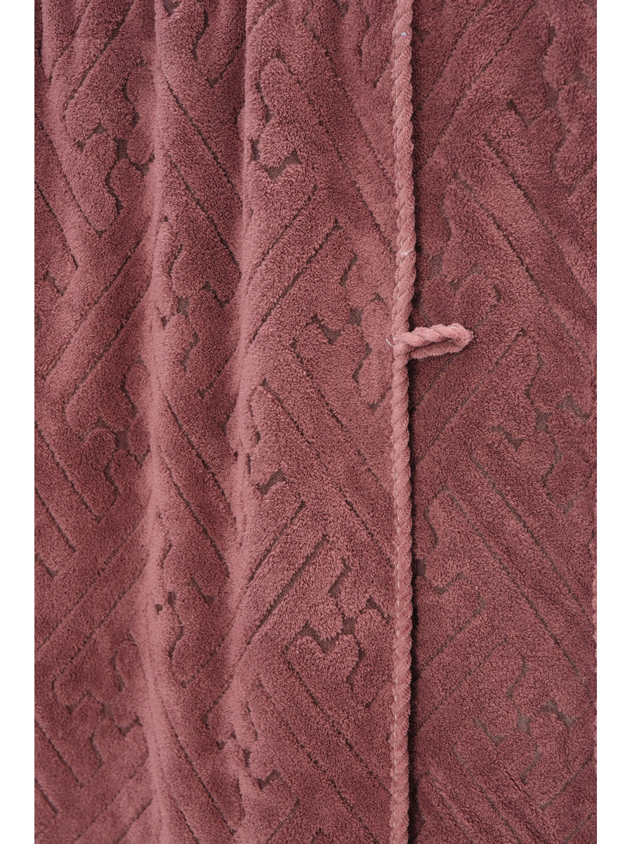 Набор однотонных полотенец из микрофибры банное+для лица тёмно-сиреневого цвета 98-837 208884C