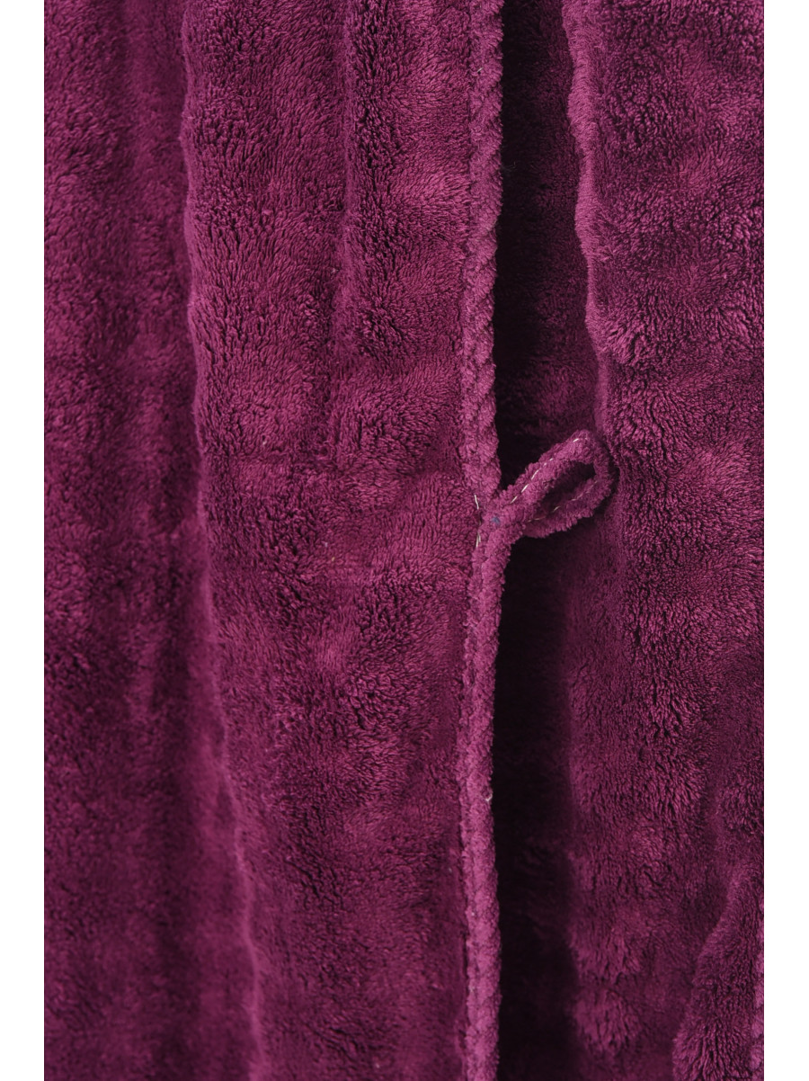 Набір однотонних рушників із мікрофібри банне+для обличчя фіолетового кольору 98-792 208889C