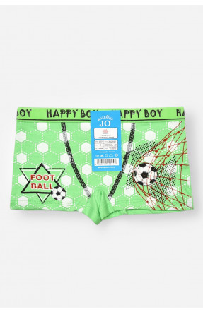 Боксери дитячі для хлопчика зеленого кольору з принтом Z02102 208904C Боксери дитячі для хлопчика зеленого кольору з принтом Z02102 208904C