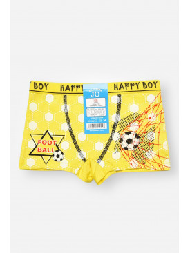 Боксеры детские для мальчика желтого цвета с принтом Z02102 208905C Боксеры детские для мальчика желтого цвета с принтом Z02102 208905C