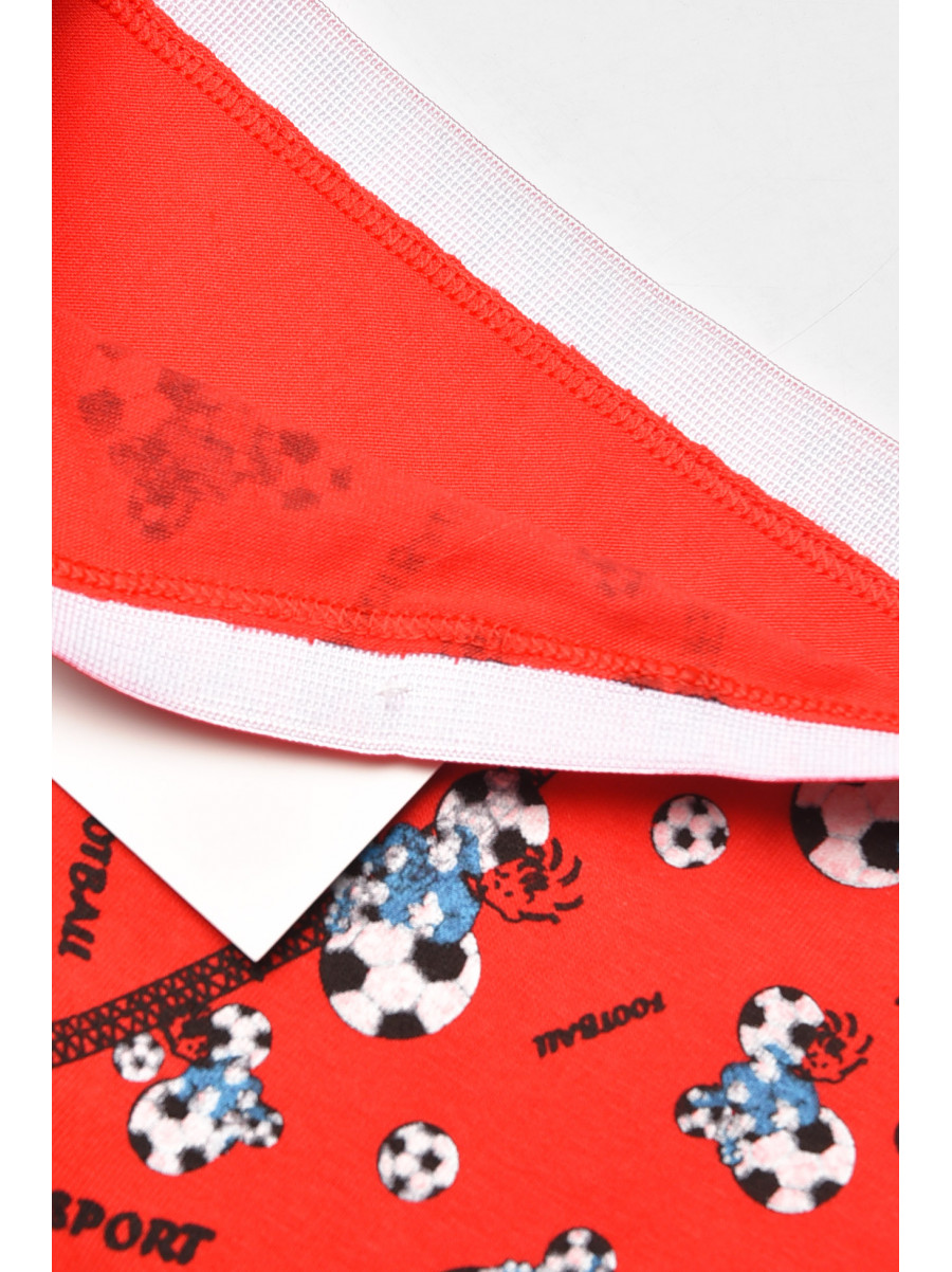 Боксери дитячі для хлопчика червоного кольору з принтом Z02201 208908C