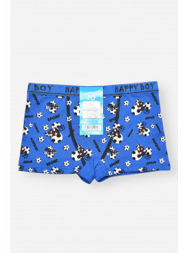 Боксери дитячі для хлопчика синього кольору з принтом Z02201 208909C
