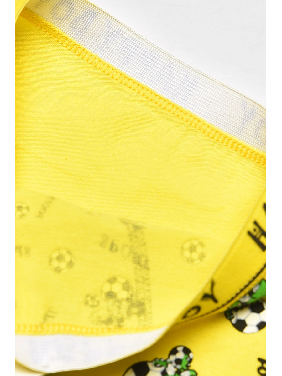 Боксери дитячі для хлопчика жовтого кольору з принтом Z02201 208912C