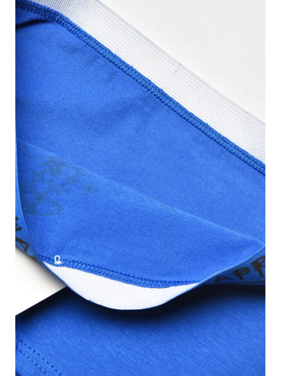 Боксери дитячі для хлопчика синього кольору з принтом Z02203 208915C