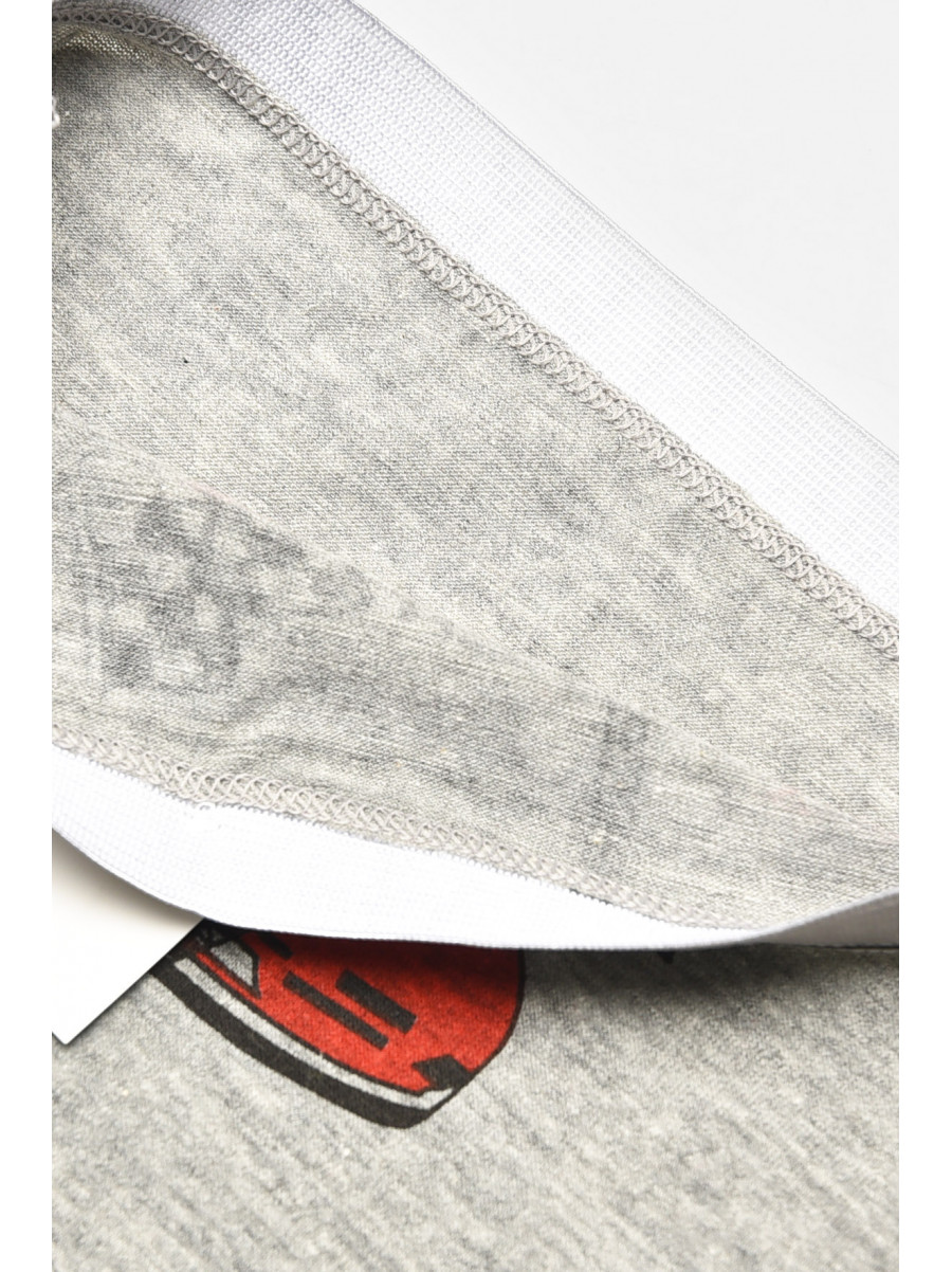 Боксери дитячі для хлопчика сірого кольору з принтом Z02203 208917C