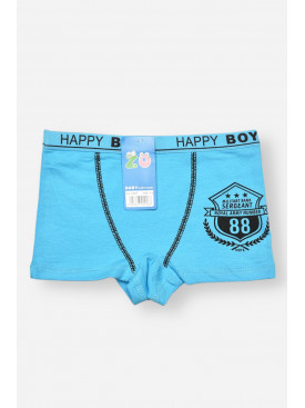 Боксеры детские для мальчика голубого цвета с принтом С8239 208921C Боксеры детские для мальчика голубого цвета с принтом С8239 208921C