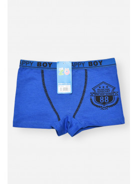 Боксеры детские для мальчика синего цвета с принтом С8239 208923C Боксеры детские для мальчика синего цвета с принтом С8239 208923C